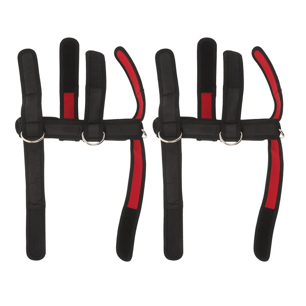 

2Pcs Neck Muscle Training Harness Comfortable Head Weight Lifting Strap for Strength Training Portable Fitness Accessory