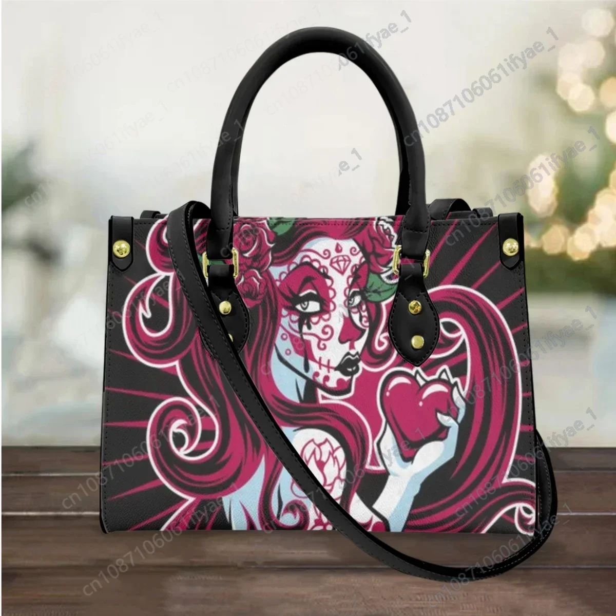 Dead Of Skull Girl Cross Body Bags Woman Casual Luxury Leather Ladies Tote Shoulder Bags Fashion Messenger Bags for Female Bolsa