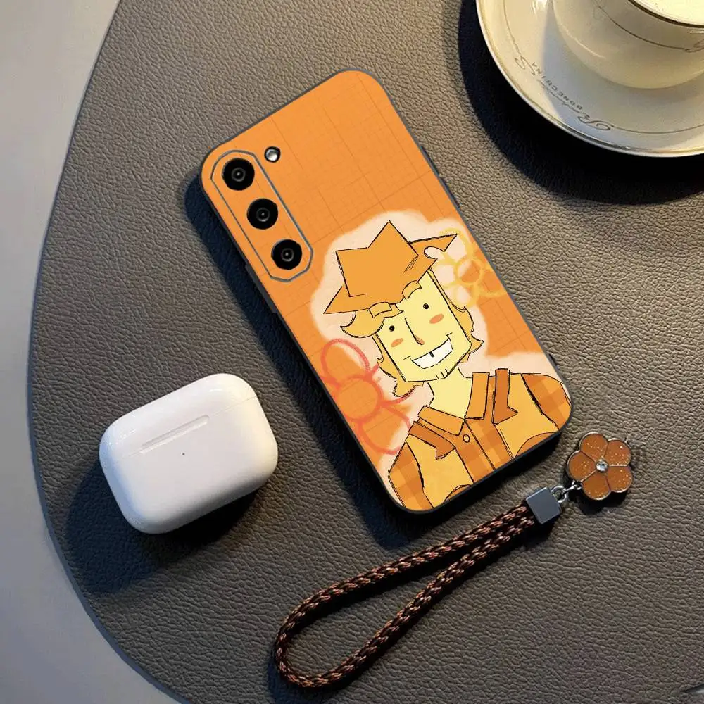 YELLOW DELTARUNE  Phone Case For Samsung Galaxy A73,A72,A71,A70,A53,A52,A51,Others Soft Black Cover
