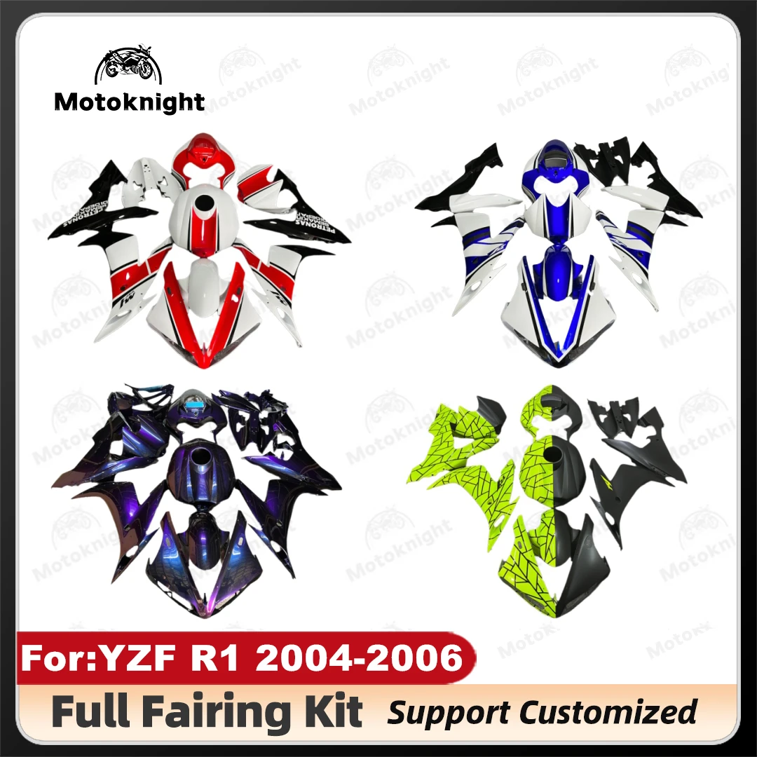 

NEW ABS Motorcycle full Fairing Kit fit For YAMAHA YZF1000 YZF-R1 R1 2004 2005 2006 04 05 06 Bodywork fairings body kits