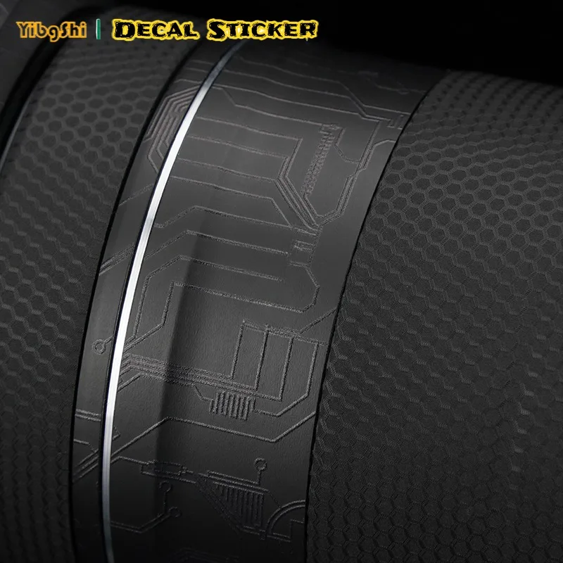 لكانون EF-S 55-250 مللي متر F4-5.6 IS STM عدسة ملصق مائي الجلد لكانون 55-250 F4-5.6 عدسة ملصقات EFS55250 التفاف غطاء #4