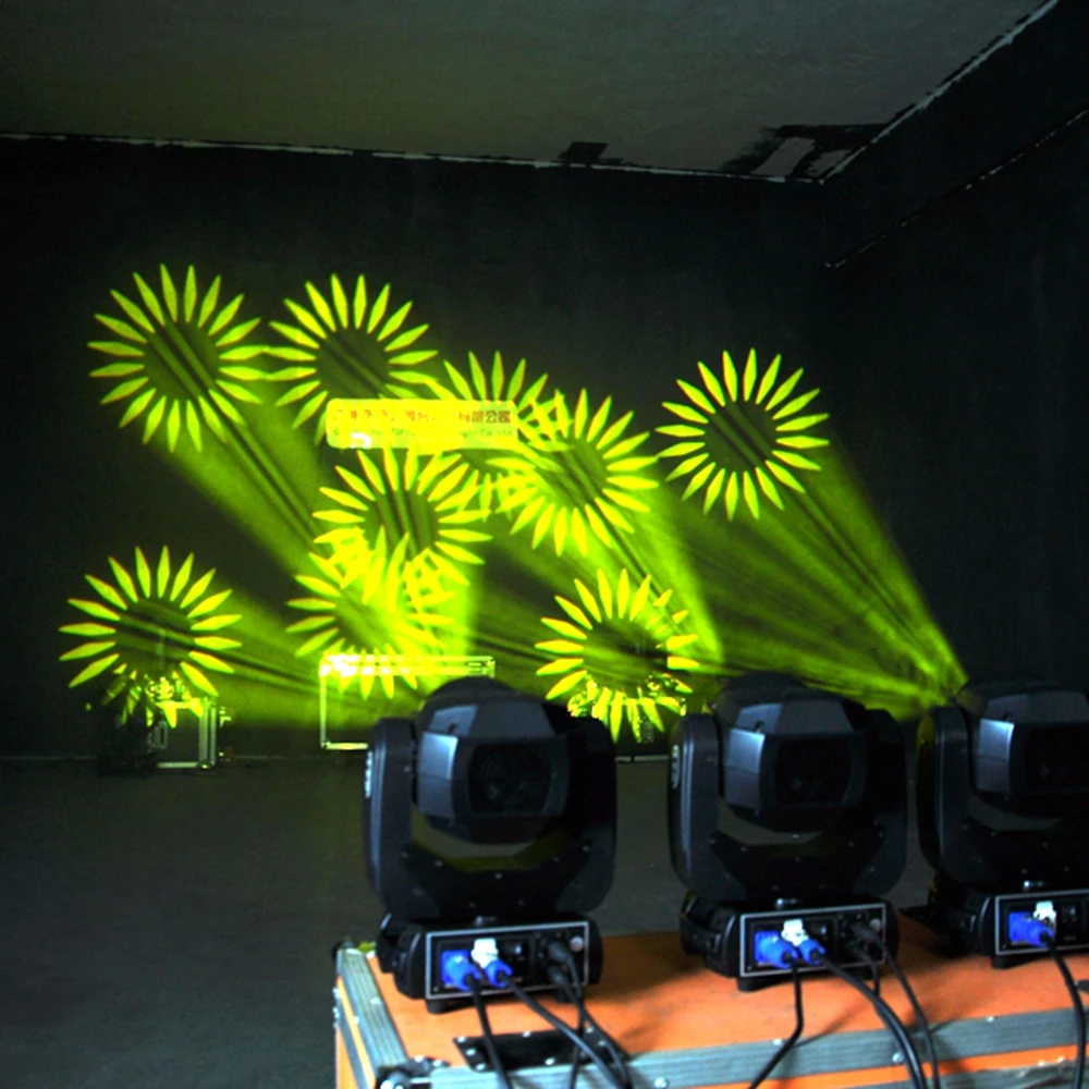 China Sample Order High Brightness 90W Led Moving Gobo Light With LCD Display DMX Channel Real 90W Spot Led Moving Light TIPTOP