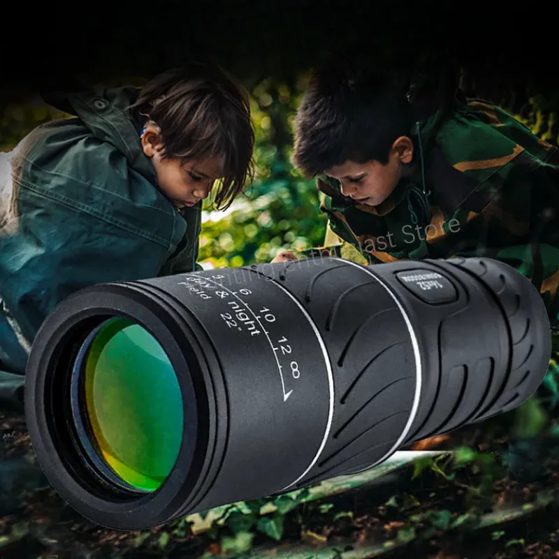 

Powerful Monocular Telescope 16x52 Zoom Binoculars Remote Night Vision Telescope Outdoor Camping Bird Watching Tool