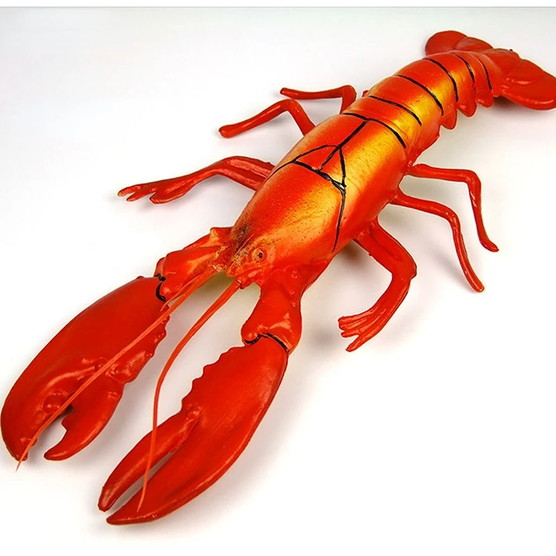 

Creative Realistic Crab Novelty Funny Toys Fake Food Photography Prop Decor Lifelike Lobster Model Decor Artificial Food