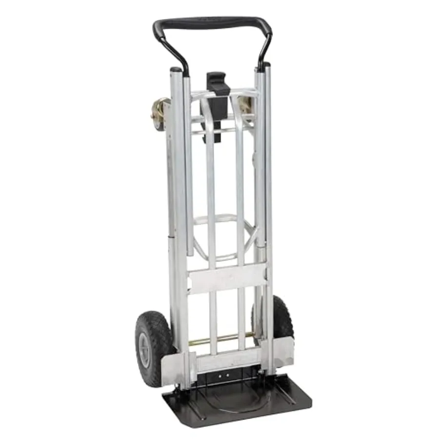 4in1 Folding Series Hand Truck with FlatFree Wheels for Efficient Moving and Loading in Warehouses Garages and Outdoor Work Sit