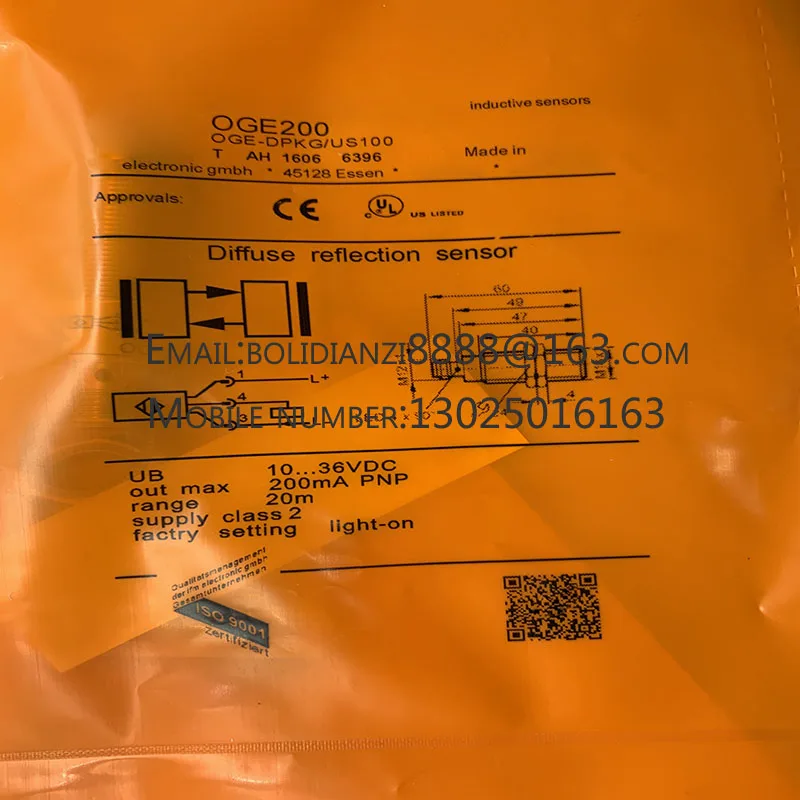 

The brand-new original sensor OGE101 warranty for one year in stock