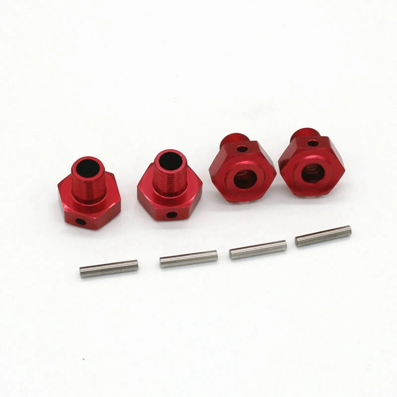 Metal 17Mm Wheel Hex Coupler Nut For JLB Racing CHEETAH 11101 21101 J3 Speed 1/10 RC Car Upgrade Parts