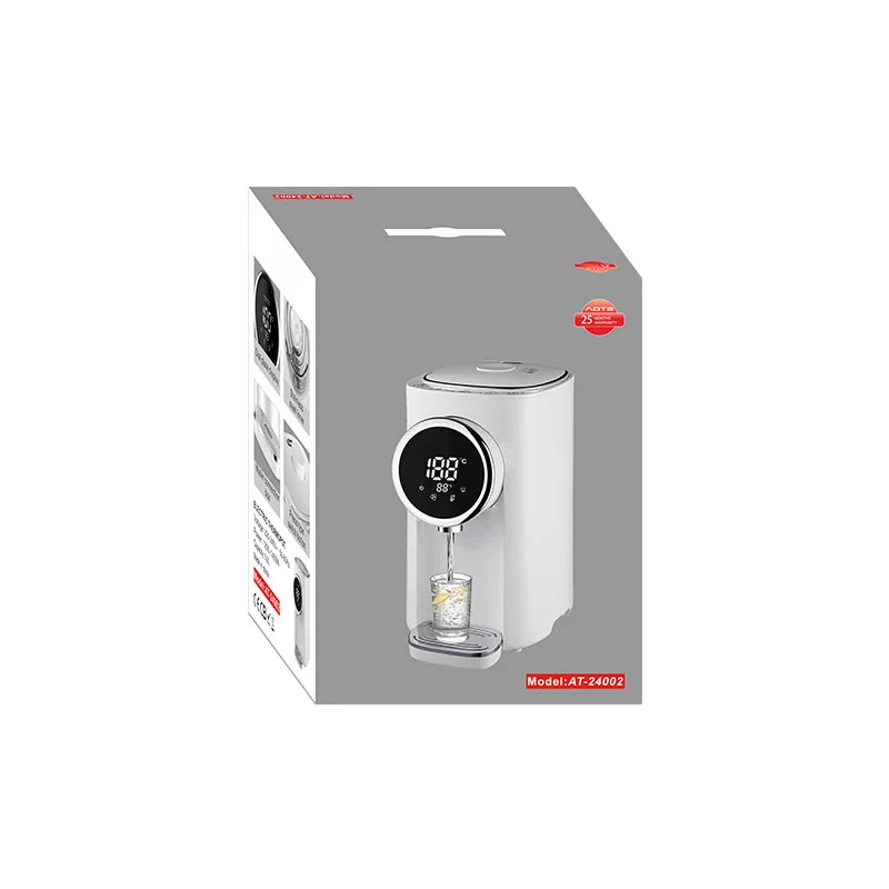 Bollitore elettrico intelligente con display LCD blocco bambini acqua bollente e conservazione del calore bollitore elettrico costante in acciaio inossidabile