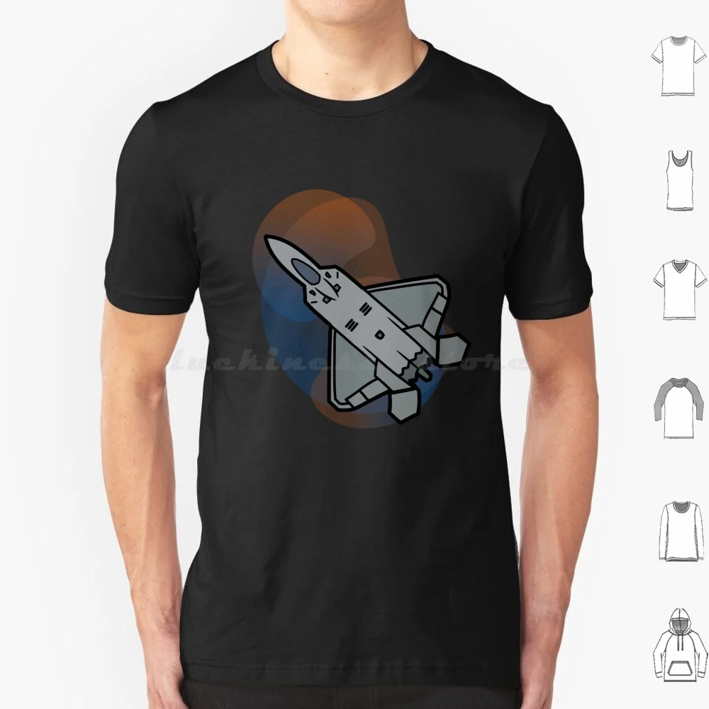 Sky Superiority: F-22 Raptor Mastery camiseta 6xl algodón Cool Tee F22 Raptor Jet avión de combate militar avión de aviación F 22