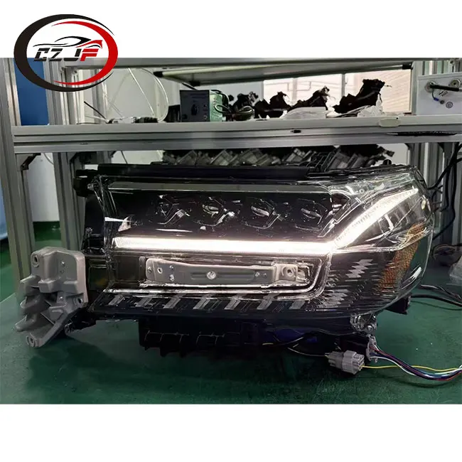 

CZJF New Modified LED Head Lamp for Toyota Land Cruiser 2016 USA Head Light Car Light High Quality Factory Price