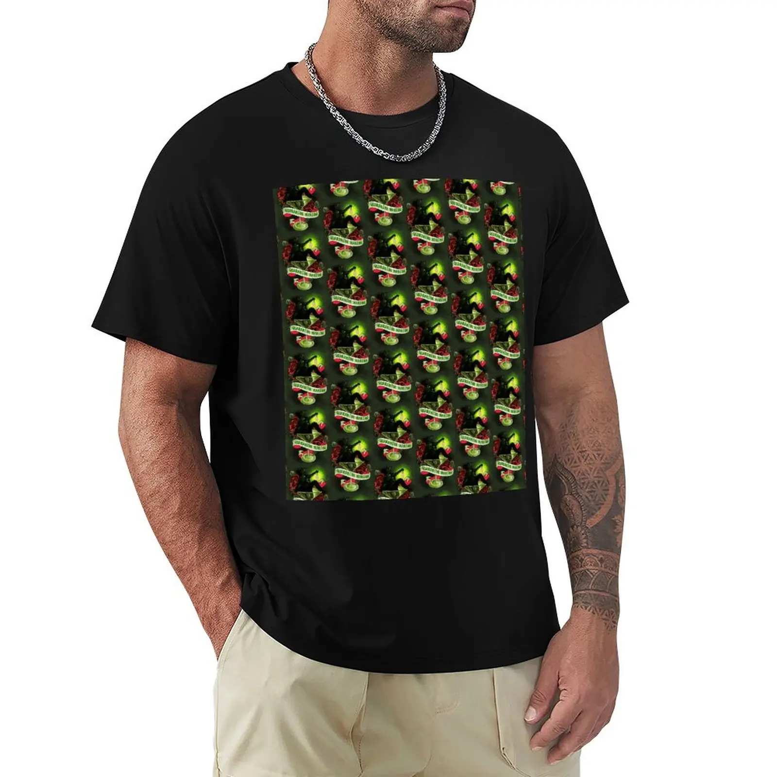 

Quarantini martini T-Shirt shirts graphic boys whites for a boy plus size clothes black t-shirts for men