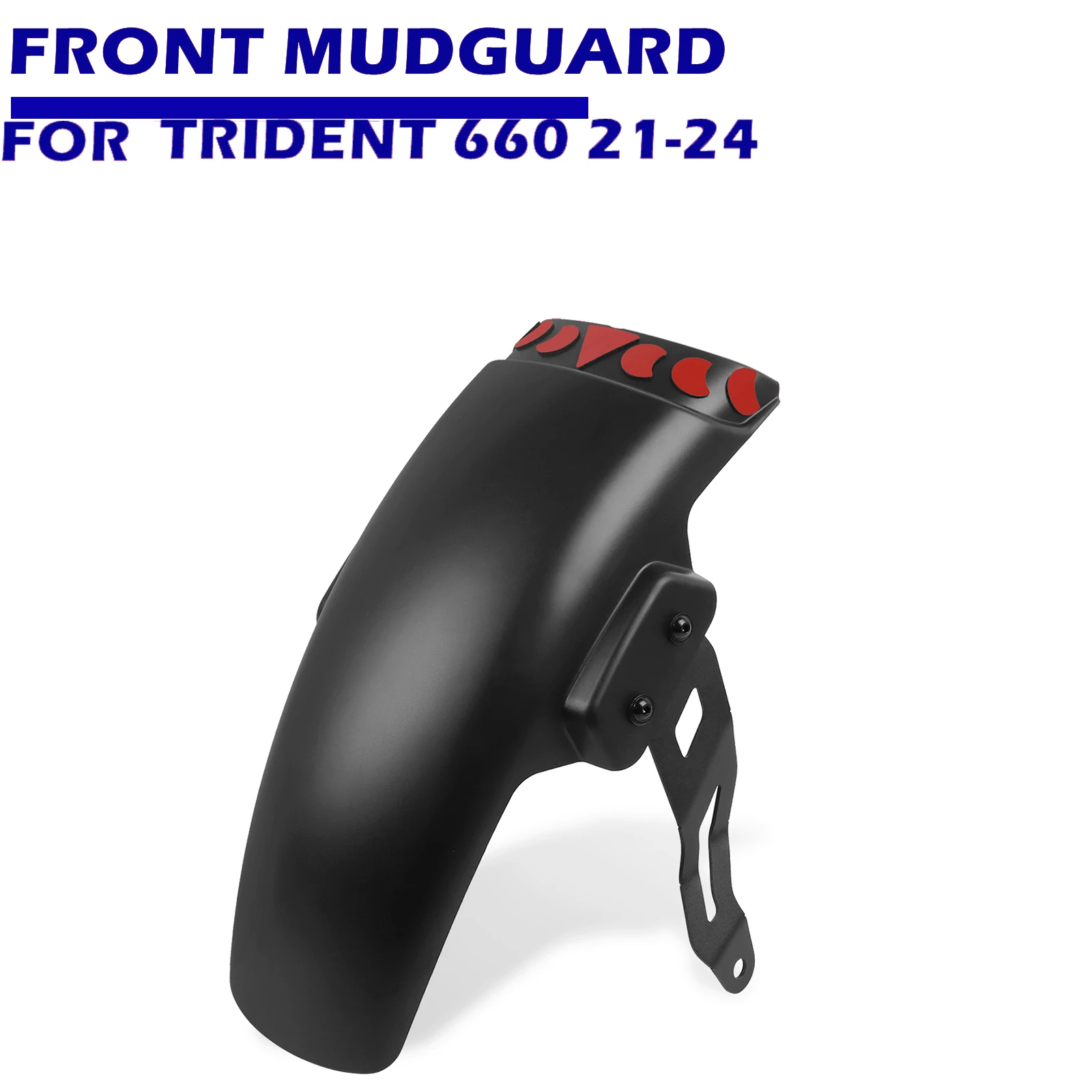 

For Trident 660 Trident660 2021 2023 2024 Motorcycle Front Fender Extender Mudguard Extension Accessories