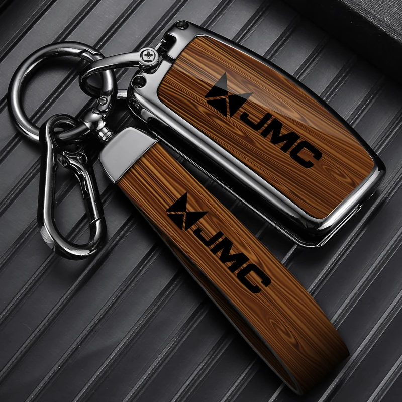 Zinc Alloy Car Remote Folding Key Cover Case Protector Shell For JMC VIgUs 5 Vigus 3 BOARDING Pickup Auto Keychain Accessories