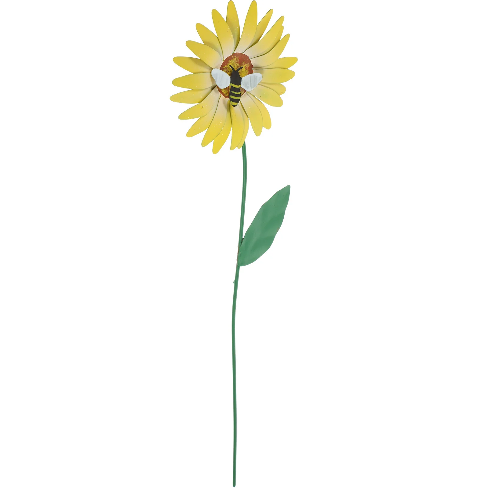 

Decorative Iron Art Garden Stake Beautiful Flower Pot Stake Outdoor Pathway Patio Ornament Yard Decorative Metal Craft Garden