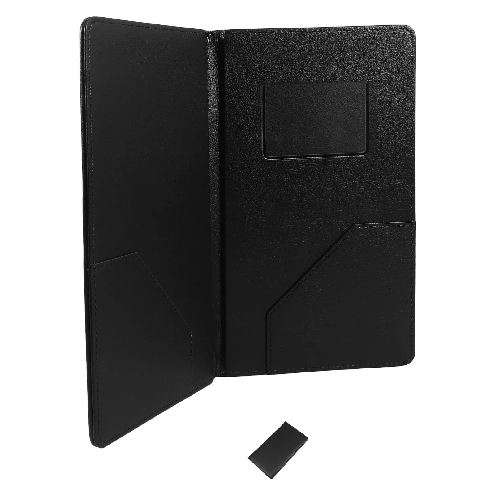 

PU Menu Holder Bill Organizer Restaurant Menu Book Wine List Protector Drinks Bar Hotel Organizer