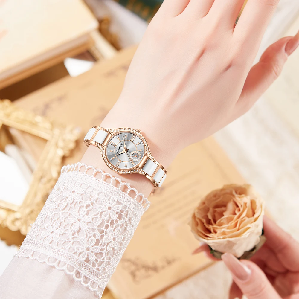 Sunlifex Latest Women's Watches 8010 Fashion Casual Watch