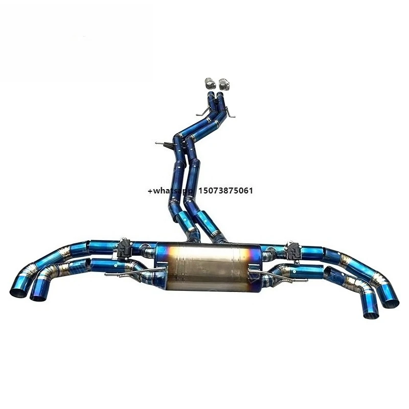 JTLD High Performance Valved Sport Titanium Alloy Exhaust System for 2019-2023 SQ8 4.0