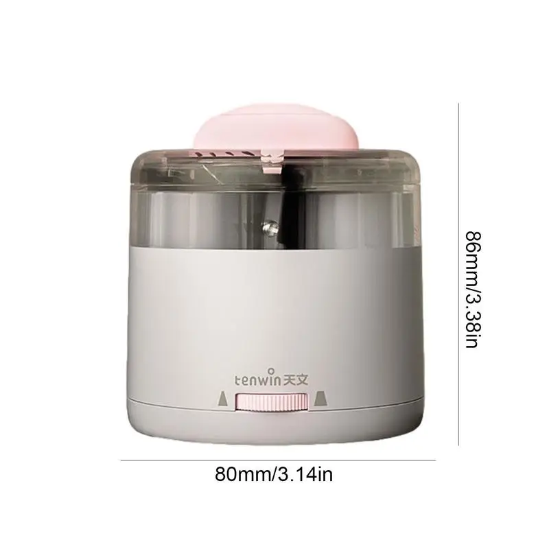 Ostrzałka do ołówków na baterie Elektryczna ostrzałka zasilana przez USB Oszczędność wysiłku Półautomatyczna temperówka do kolorowych ołówków w kształcie kociej łapy