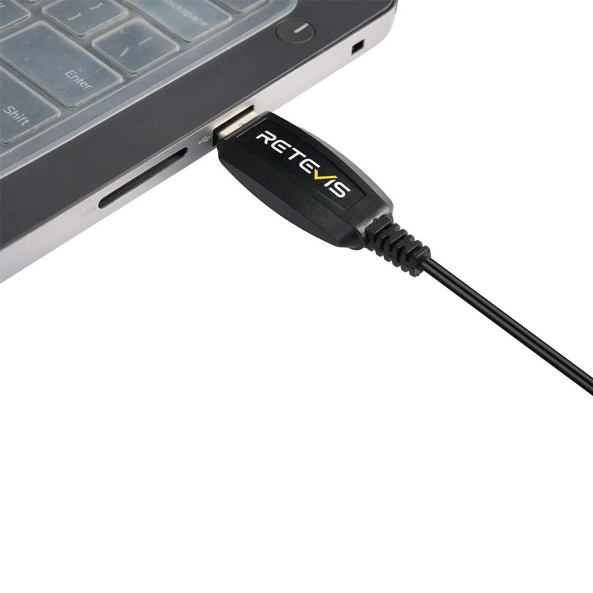 Retevis PC48 RB48 Walkie Talkie USB-Programmierkabel Typ C unterstützt Windows7/XP/10/11 Radiozubehör für Retevis RB648 Plus – Detail 8