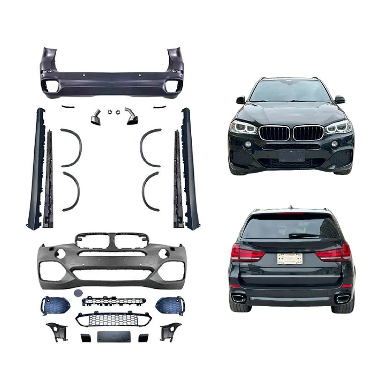 Restomod Body Kits2014-2018 F15 Car Modification Upgrade M-Tech Body Kit Front Rear Bumper Lip Side Skirt Wheel Arch Exhaust Tai
