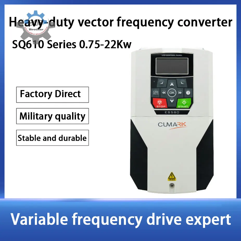 inversor da movimentacao da frequencia variavel do cumara es580 ac 55kw vfd 55kw com profibus modbus canopen profinet ethcat opcional 01