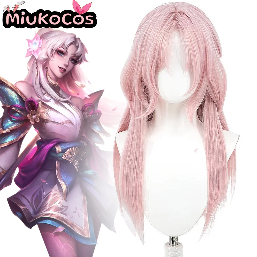 

В НАЛИЧИИ Prestige Spirit Blossom Lux Косплей Парик MiukoCosplay Game League of Legends Косплей