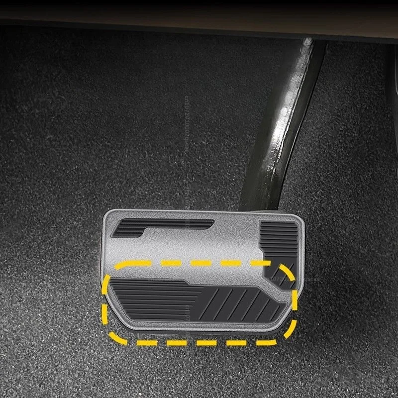 Für Geely EX5 EM-i STARRAY EM-i Proton eMas 7 2025 2026 Auto-Fußpedalabdeckungen Rutschfest Langlebiges Innenraumzubehör – Detail 4
