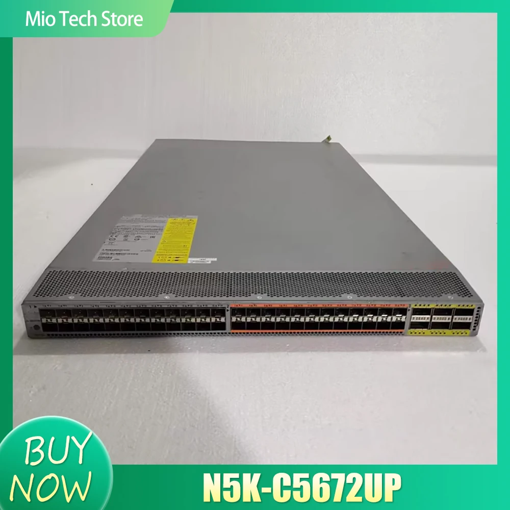 

N5K-C5672UP For CISCO 48 port 10G optical port 6 port 40G switch