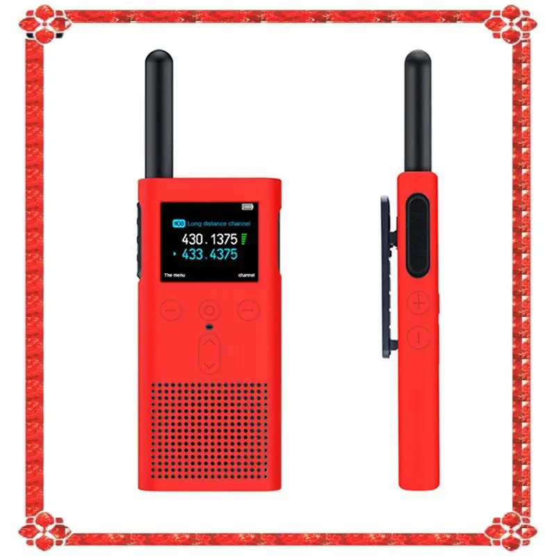 

24-часовая доставка 4X для Xiaomi Walkie Talkie 2S, защитный чехол, силиконовый чехол, защитный чехол для домофона, аксессуары против падения