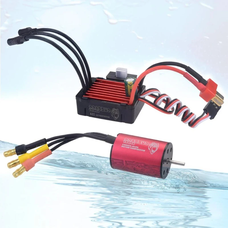 

Водонепроницаемый комбинированный 2030 6500KV 7200KV 4500KV 2S бесщеточный двигатель с 25A ESC для 1:20 1:18 GTR/Lexus RC Drift Racing Car