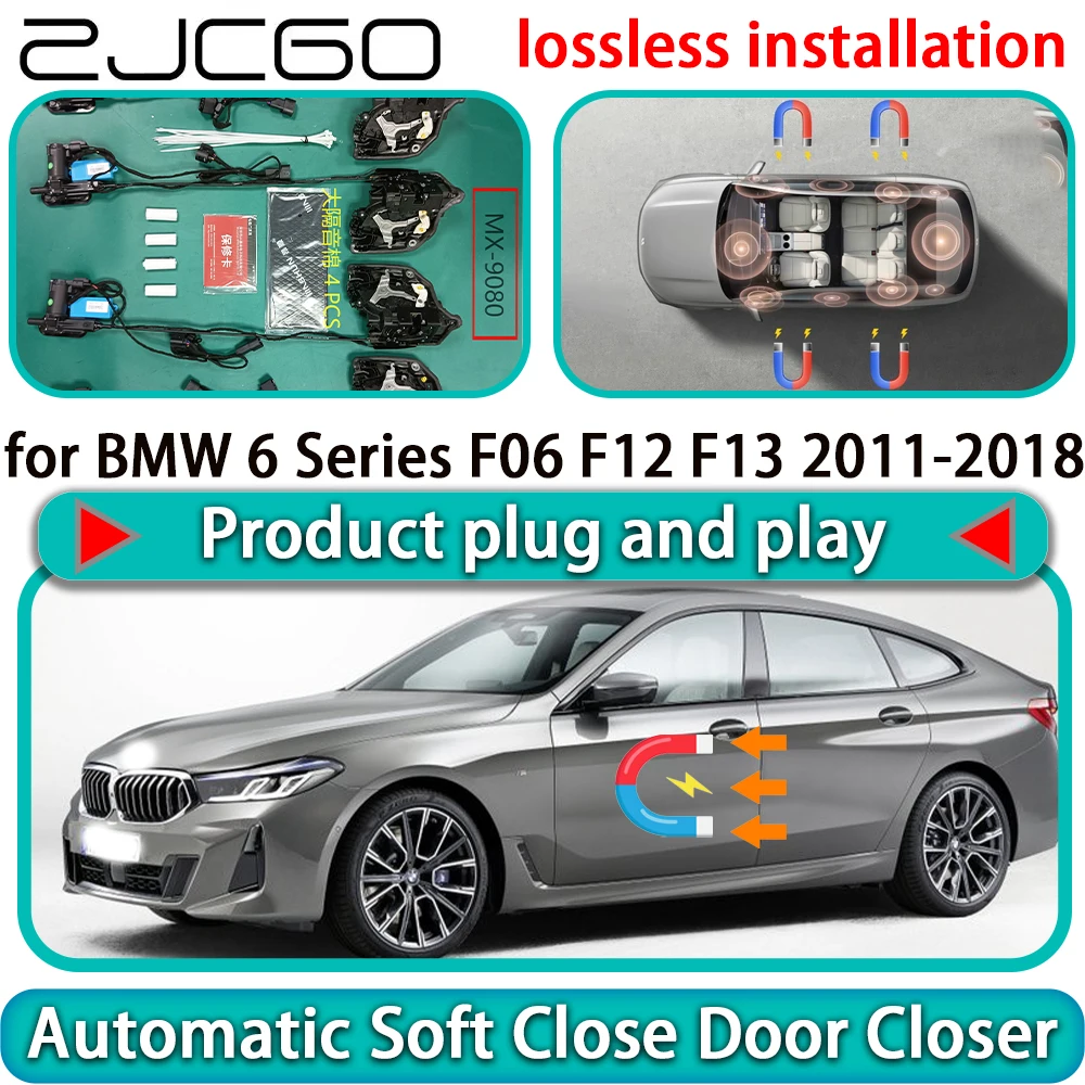 

for BMW 6 Series G32 2017-2023 OEM Auto Pull Car Soft Close Door Kit Power Latch Electric Door Catch Soft Closing Assist Silent