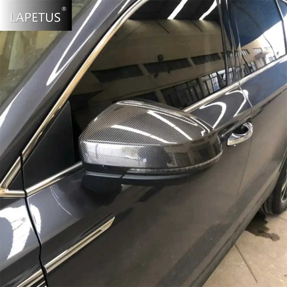 

Rearview Mirror Rain Shade Eyebrow / Rear Window Rain Wiper Cover Trim For Volkswagen VW Tiguan MK2 2016 - 2023 Car Accessories