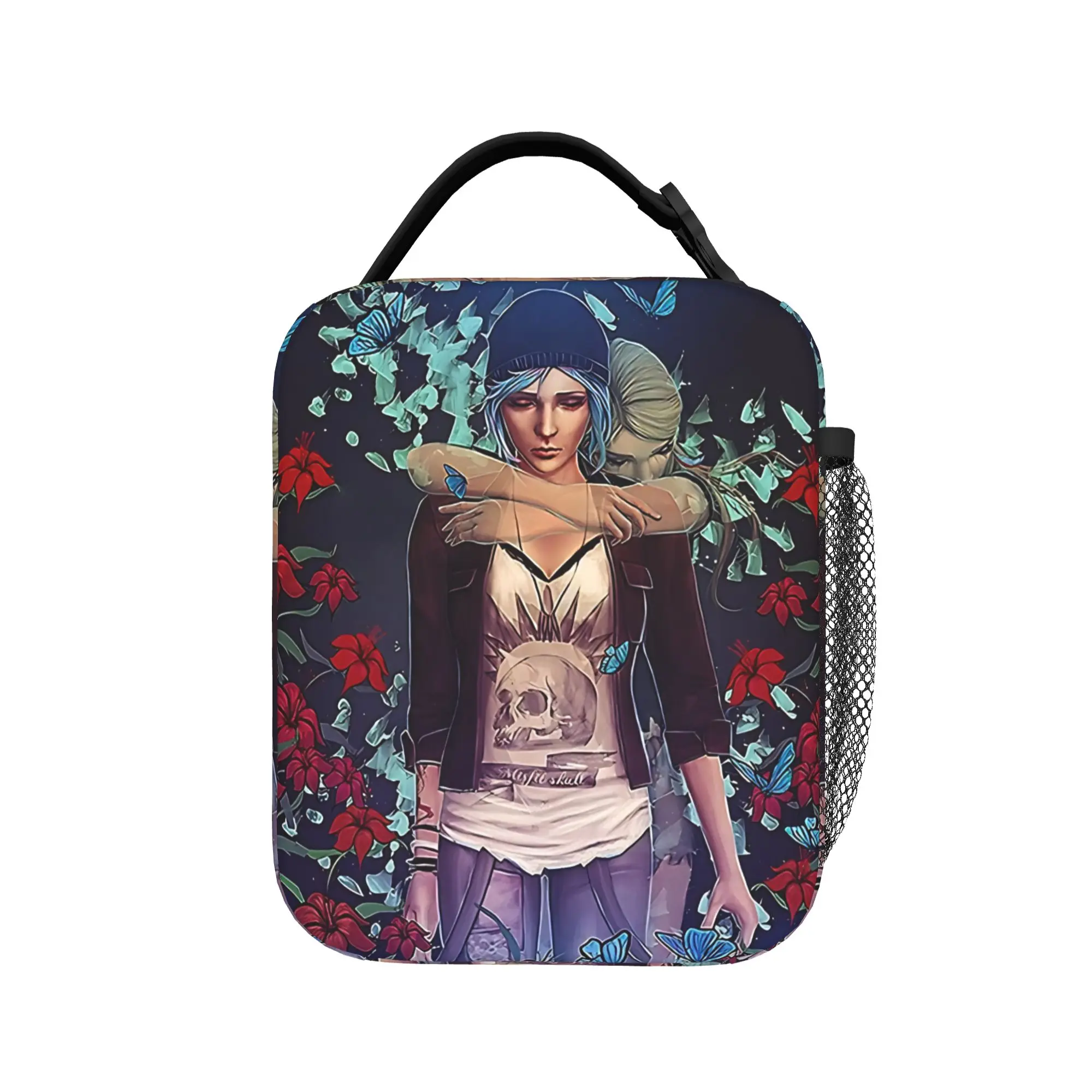 Life is Strange Chloe & Rachel Insulated Lunch Bags High Capacity  Reusable Cooler Bag Lunch Box Tote Office  Travel Men Women