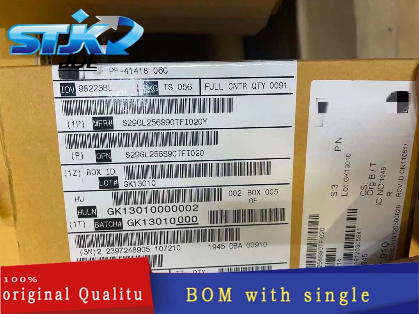 

IC S29GL256S90TFI020 TSOP56 DC2019+ Interface - serializer, solution series New original Not only sales and recycling chip 1PC