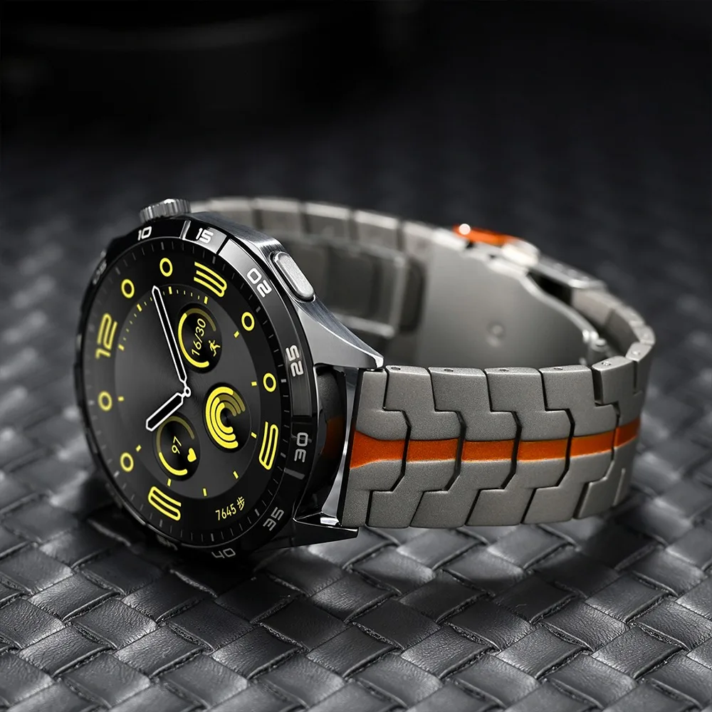 22mm Edelstahl armband für Huawei Uhr GT 4/3 46mm Uhr 4/4 Pro ultimative Smartwatch-Band für Amazfit Balance Falcon GTR 4