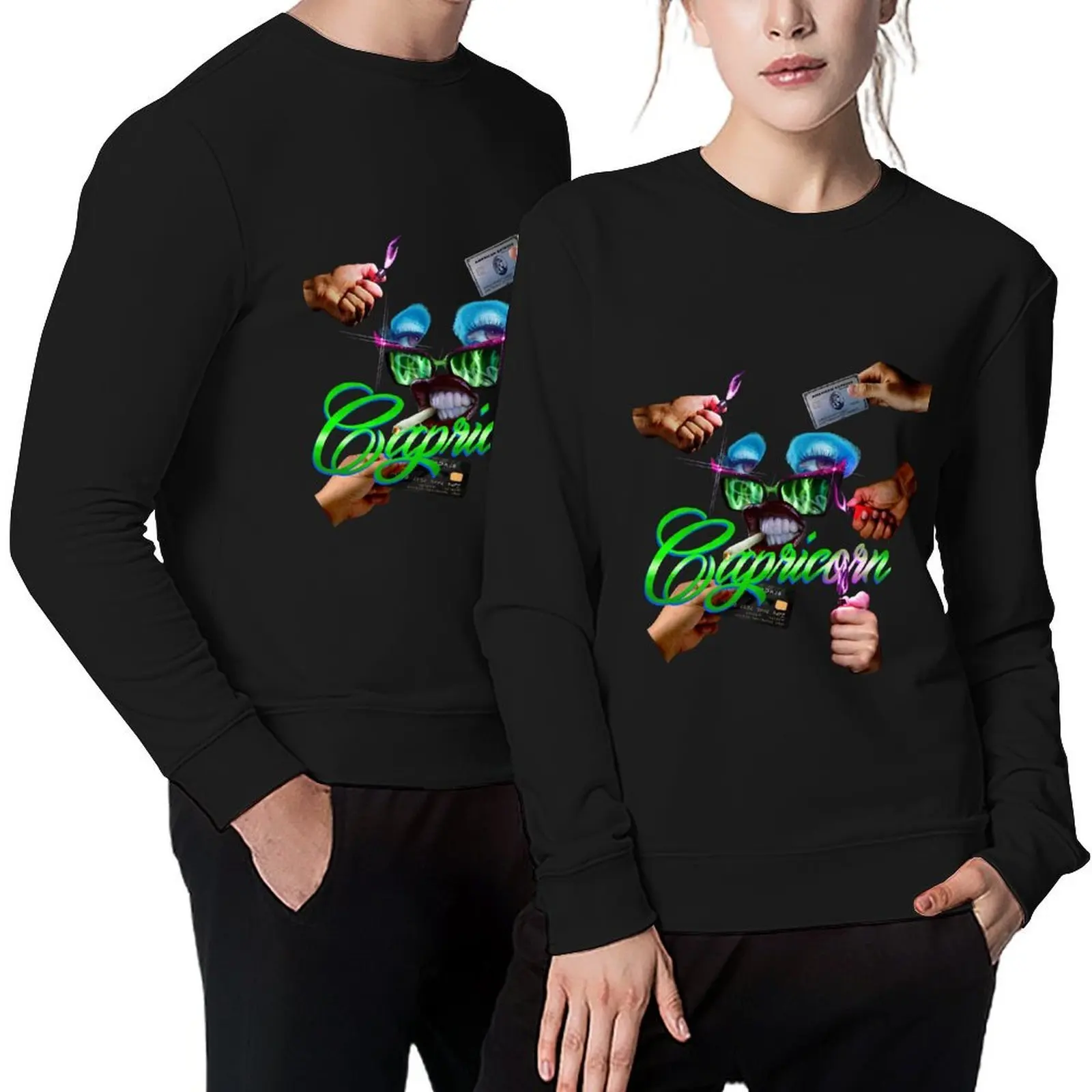 

CAPRICORN AGENDA Pullover mens designer clothes men's sweat-shirt set graphic t shirts men blouse sweatshirt