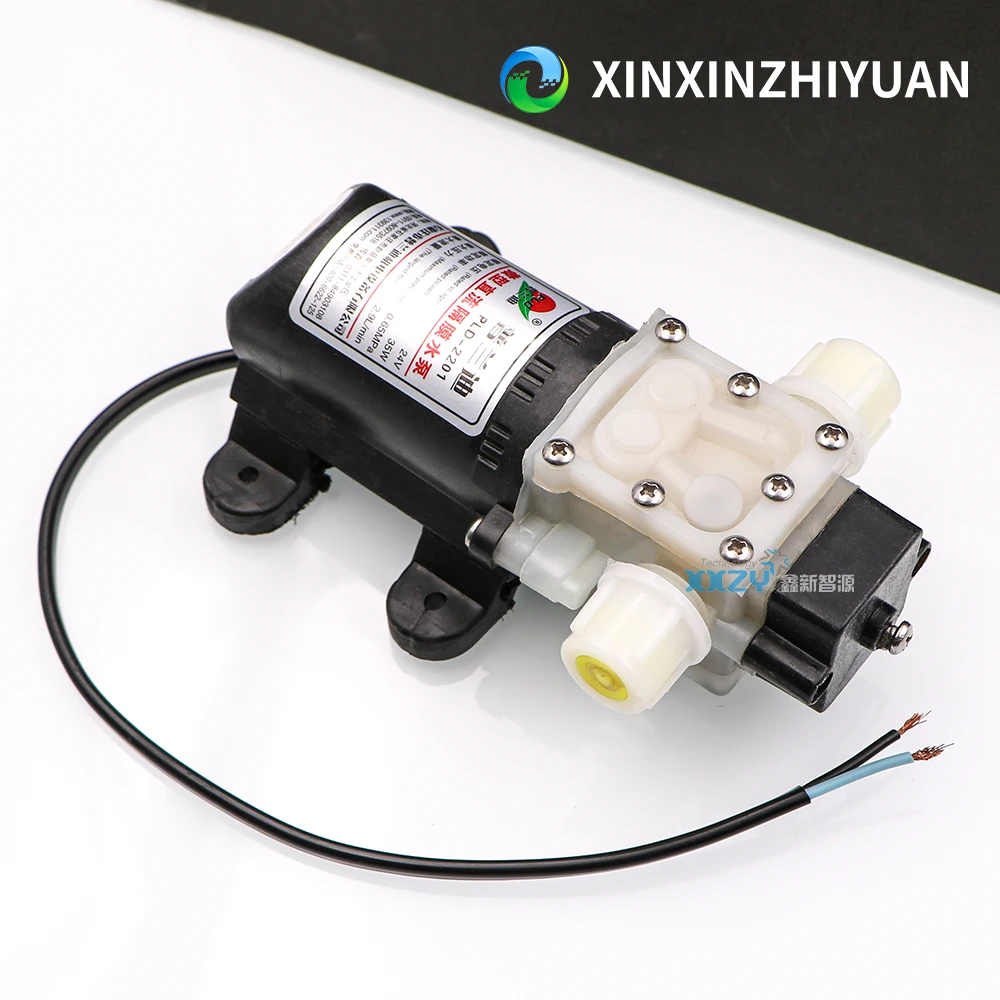 UV Flatbed Machine PLD-2201 Micro Diaphragm Water Pump for Inkjet Printer DC24V 35W PLD Miniature DC Booster Ink Pump