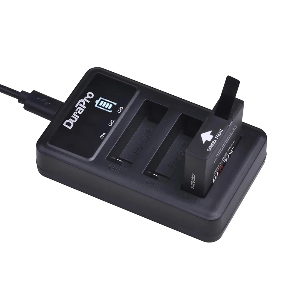Аккумулятор для SJCAM серии SJ8 1200 мАч аккумулятор + зарядное устройство для SJ8 Pro/ Plus/ Air Actioin аксессуары для камеры