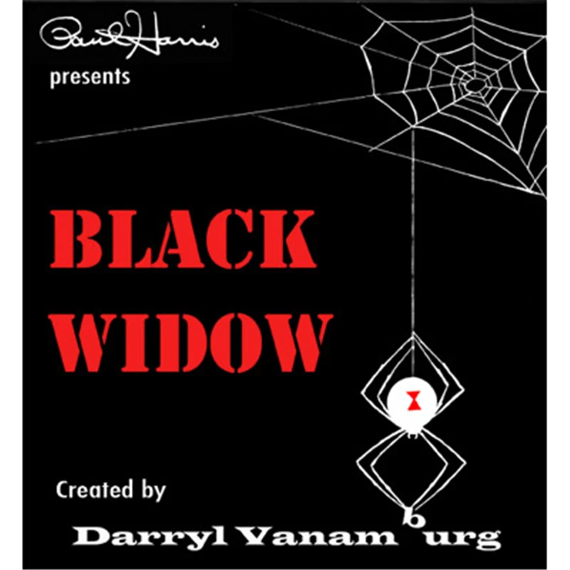 

Paul Harris Presents Black Widow (With DVD) by Darryl Vanamburg Magic Tricks Close up Magic Props Gimmick Illusions Street Bar
