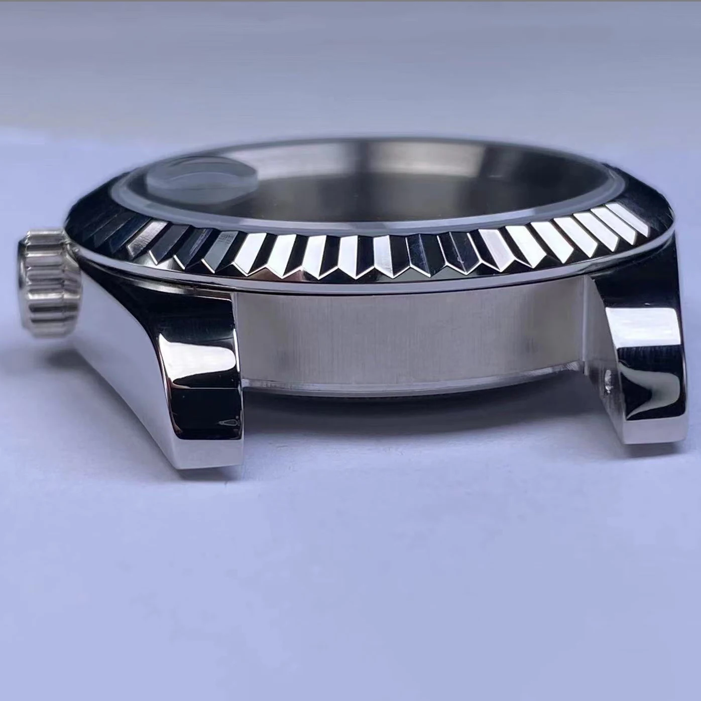 NH35 case 36mm-41mm  Case Stainless Steel Sapphire Glass For NH35 NH34 Movement 28.5mm/30.8mm Dial Date case  Watch Accessorie