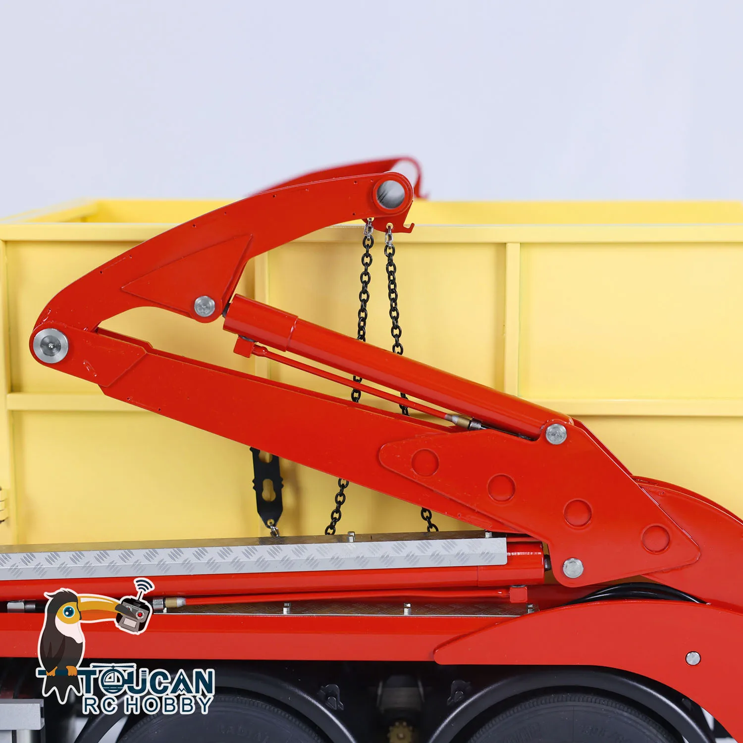 

RTR 1/14 RC Hydraulic Metal Skip Loader DIY Model VL18U K3363 PL18EV Lite Swing Arm Dump Truck Car Toy Lights Sounds THZH1717