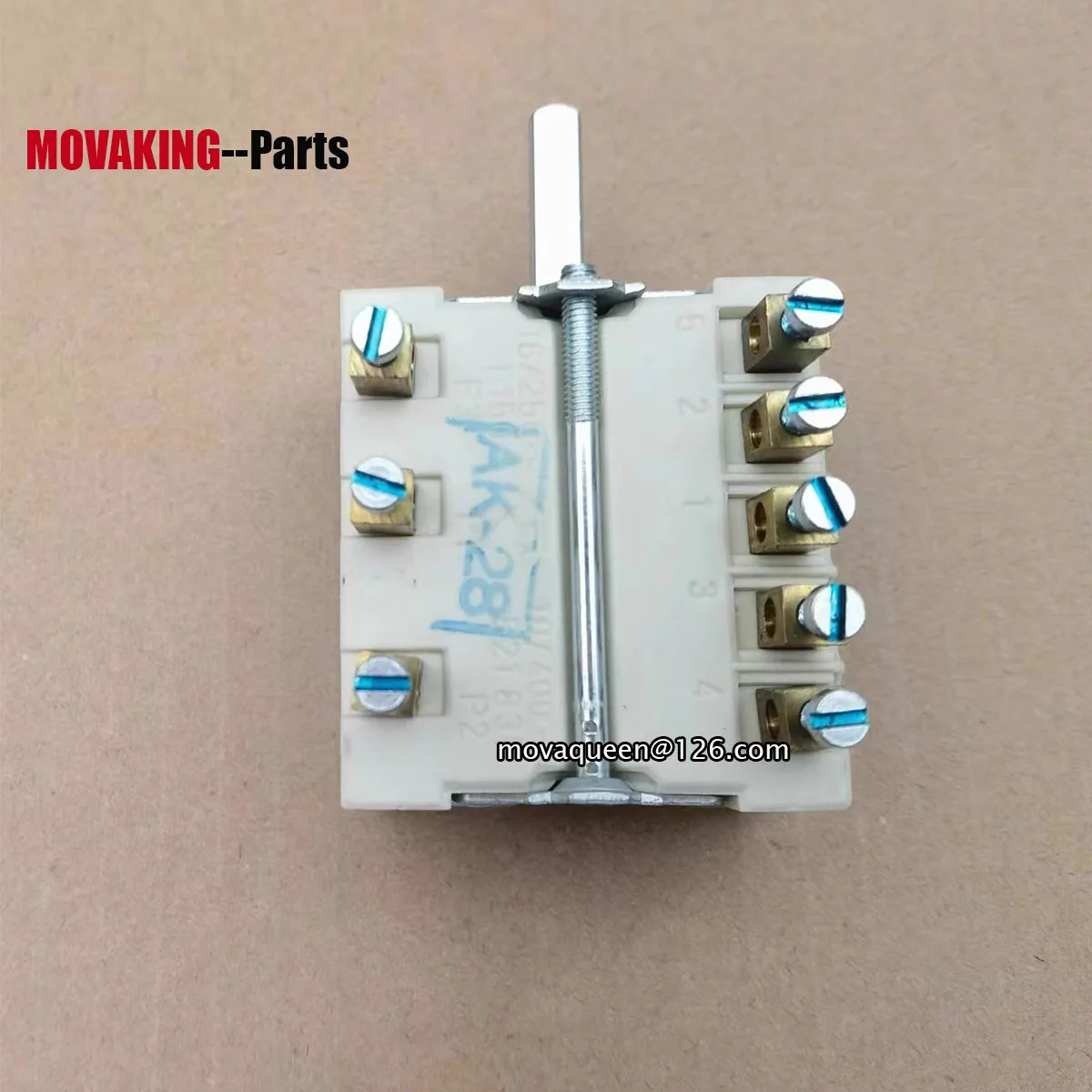 

Kitchen Stove Parts 49.27215.746 Rotary Gear Switch For MARENO Stove Fryer Replacement