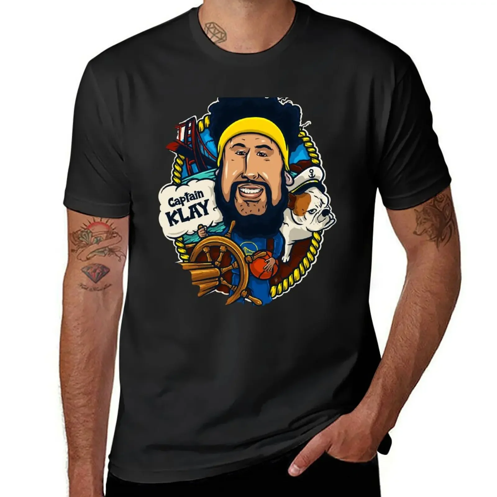 

Captain Klay T-Shirt shirts graphic tee summer tops new gifts and t-shirts mens t shirts