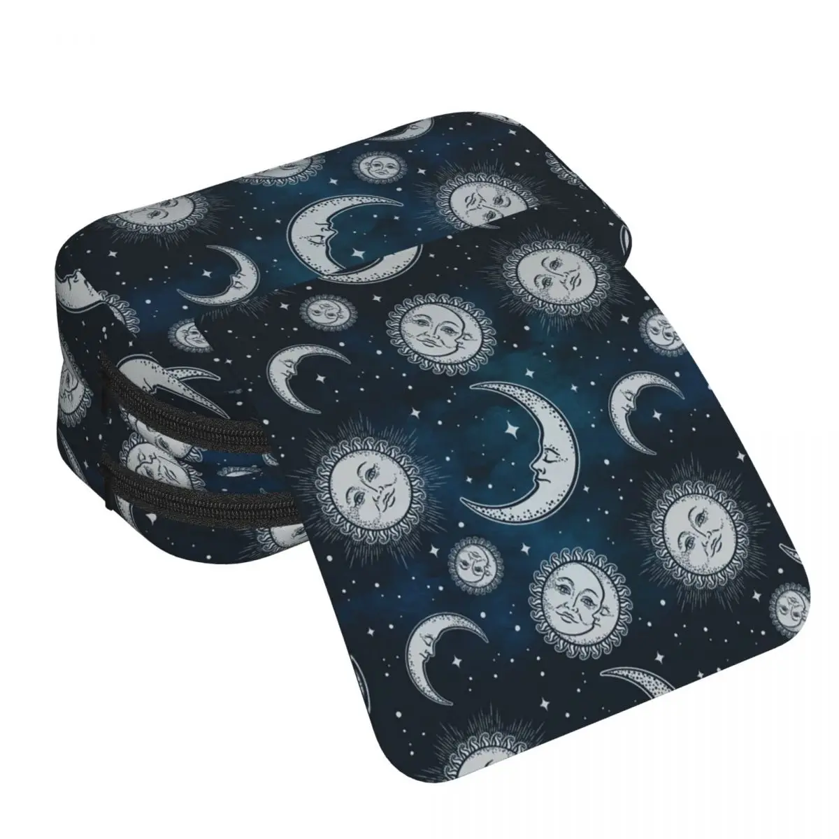 Celestial Mystic Esoteric Magic Sun Moon Pencil Case for Boys Girls School Pen Box Pencil Bag Stationery Supplies Pen Holder Bag