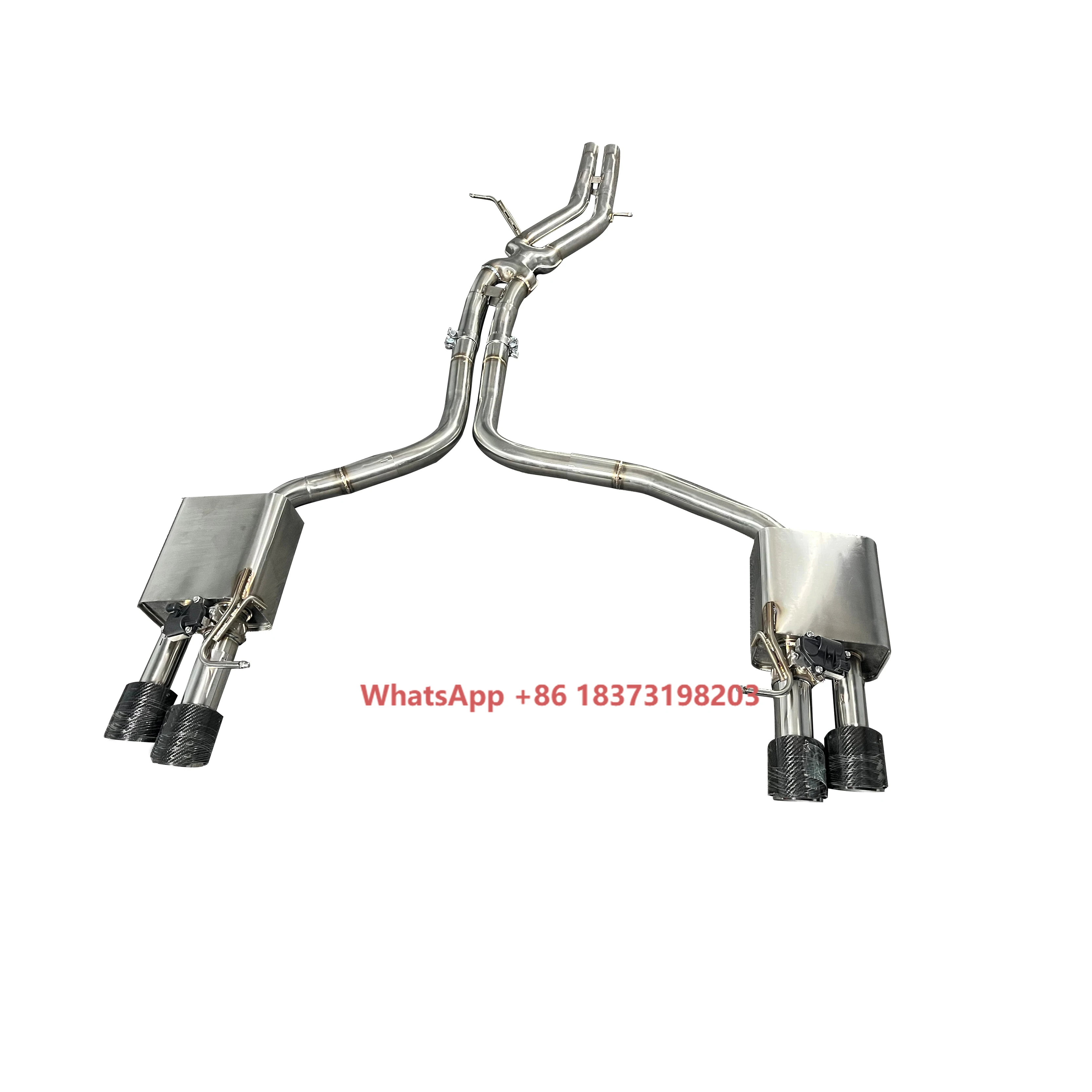 

CSZ Valvetronic Exhaust for A6 A7 C7/C8 3.0T 2012-2024 Valved Muffler Catback Exhaust Remote Control