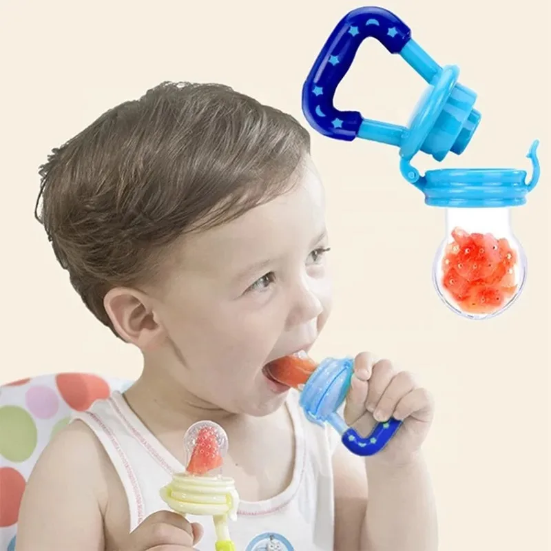 3 In 1 Baby Nipple Fresh Food Fruit Milk Feeding Bottles Nibbler Learn Feeding Drinking Water Straw Handle Teething Pacifier