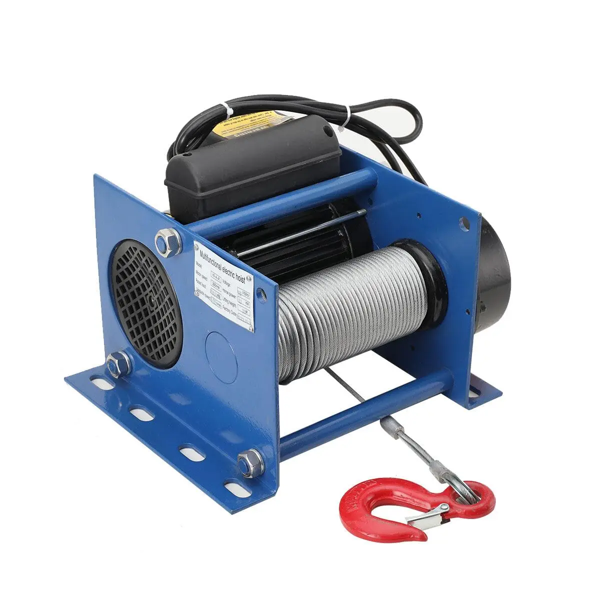 Electric Hoist Crane,Wire Rope Electric Hoist 110V Micro Electric Winch,Electric Hoist Lift 200-400Kg,Overhead Engine Lift,Wire