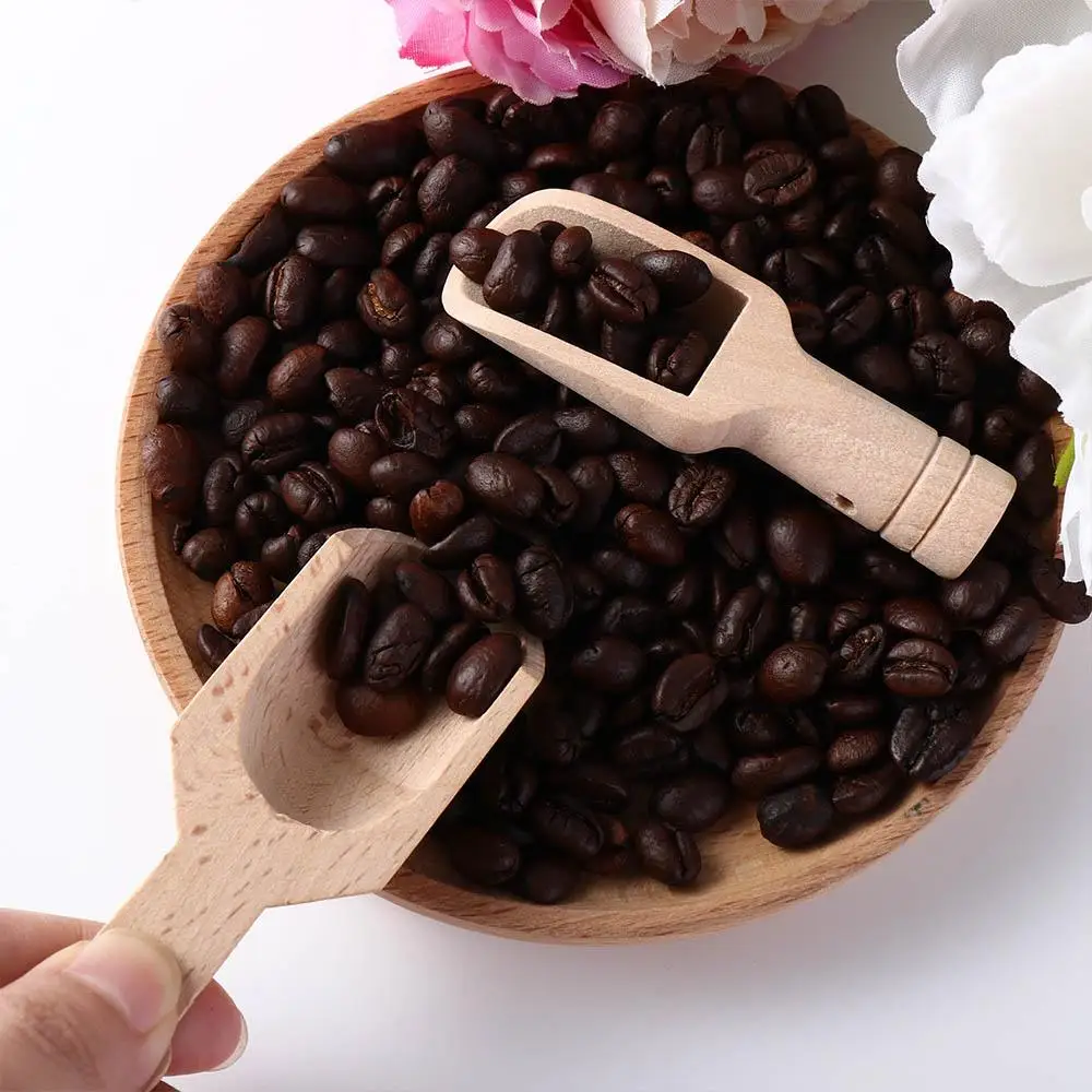 

Wooden Crafts Solid Wood Spoon Beech Wood Spoon Pharmaceutical Powder Spoon Coffee Tea Spoon Kitchen Tools