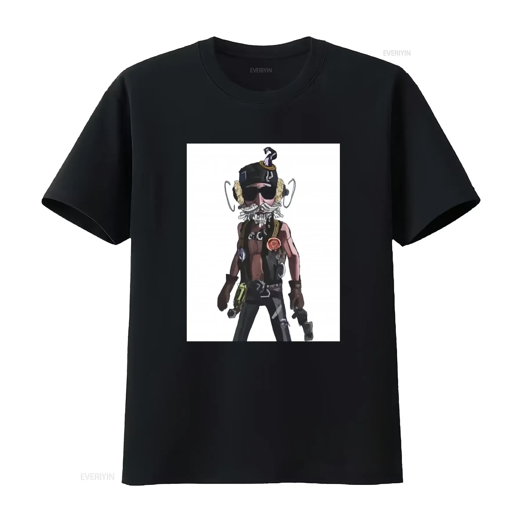 Wildling Murro Identity V Classic Heavy T shirt with Unique Print Design vintage Washed Top For Everyday Wear Breathable