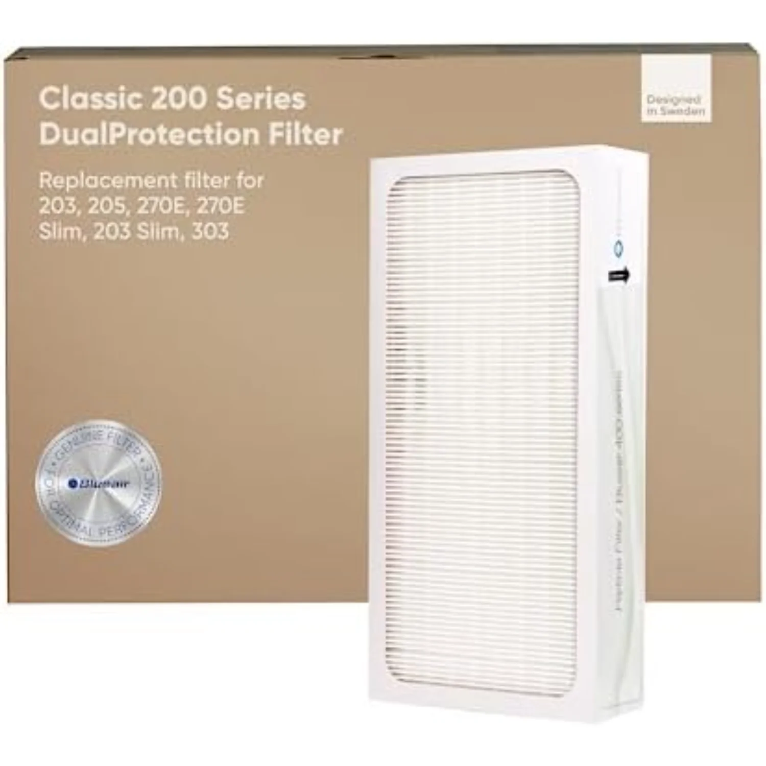 

BLUEAIR Classic 400 Series Particle Replacement Filter - Compatible with Classic 480i, 402-405, 410, 450E, 455EB